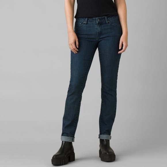 PrAna Kayla Stretch Jeans in Indigo sz. 6 - Picture 1 of 10